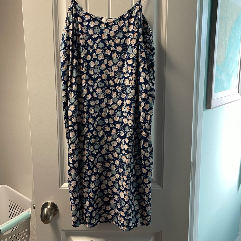 Madewell Floral Slip Dress
